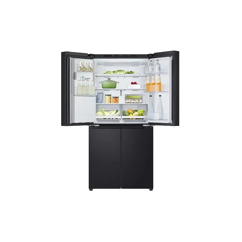 Frigorifero side-by-side LG GML861EPPE a libera installazione 506 L nero