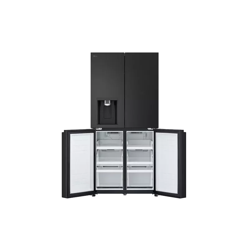 Frigorifero side-by-side LG GML861EPPE a libera installazione 506 L nero
