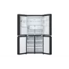 Frigorifero side-by-side LG GML861EPPE a libera installazione 506 L nero