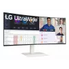 Monitor per computer LG 38WR85QC-W 96,5 cm (38 inch) 3840 x 1600 pixel UltraWide Quad HD LCD bianco