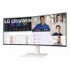 Monitor per computer LG 38WR85QC-W 96,5 cm (38 inch) 3840 x 1600 pixel UltraWide Quad HD LCD bianco