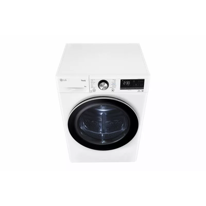 LG RH90V9AV2N asciugatrice libera a carica frontale 9 kg bianca