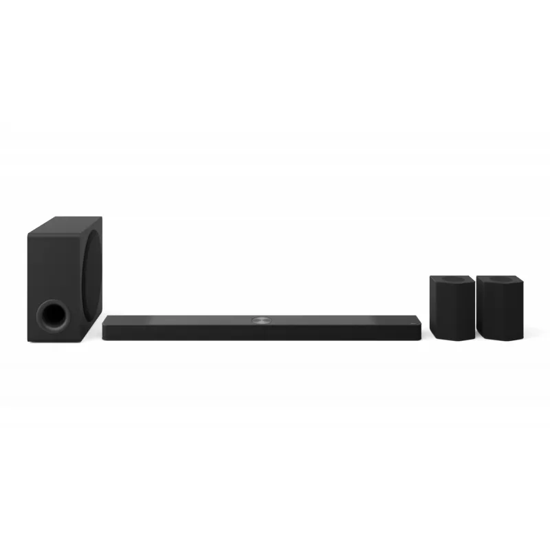 Soundbar LG S95TR 9.1.5 canali 810 W RMS con subwoofer wireless 220 W, nero