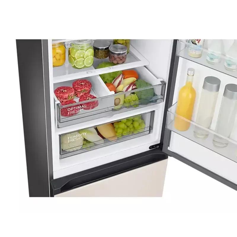 Samsung RB38C7B5D39/EF frigorifero combinato libero 390 L beige