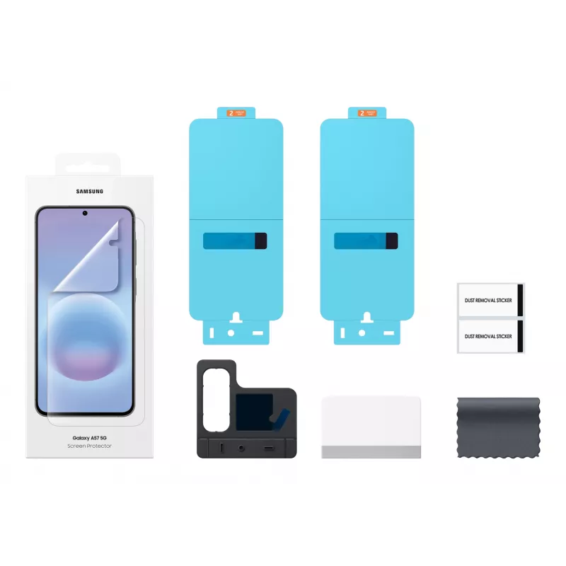 Samsung EF-UA576CTEGWW protezione display/protezione posteriore per cellulare pellicola protettiva trasparente 2 pz.