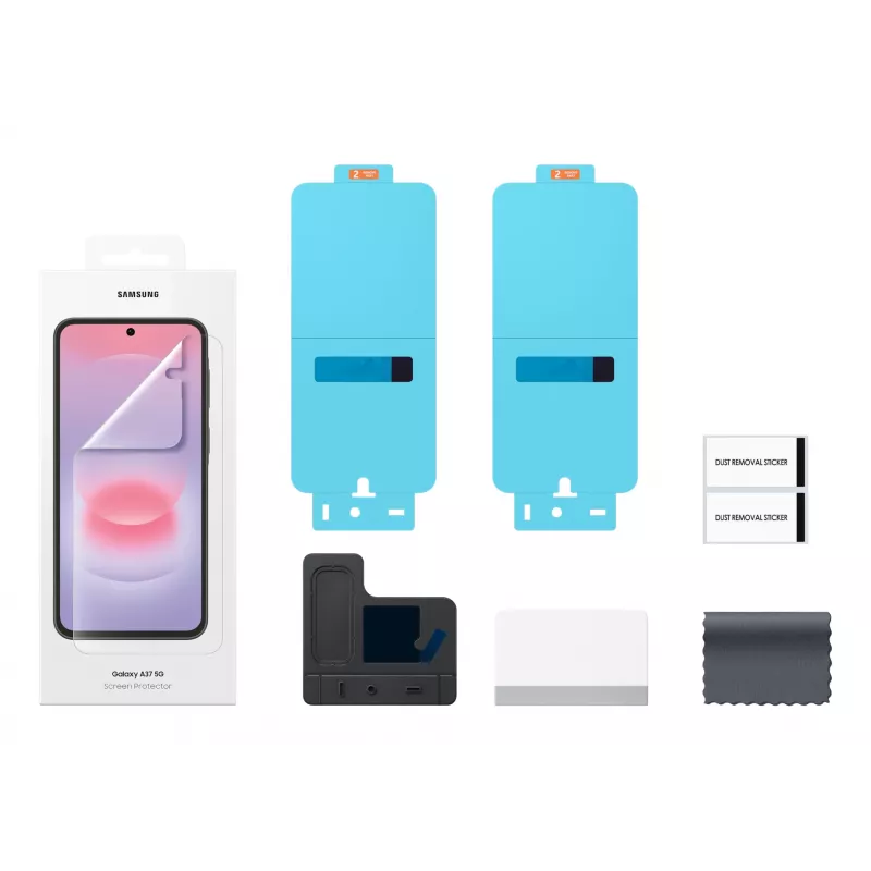 Samsung EF-UA376CTEGWW protezione display/protezione posteriore per cellulare pellicola protettiva trasparente 2 pz.