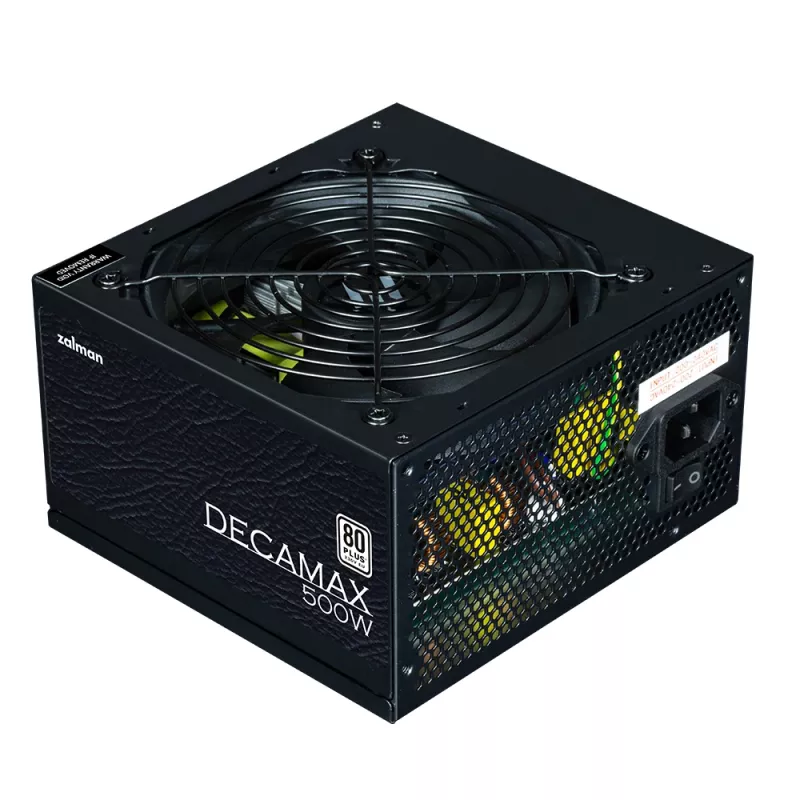 Zalman Decamax alimentatore 500 W ATX nero