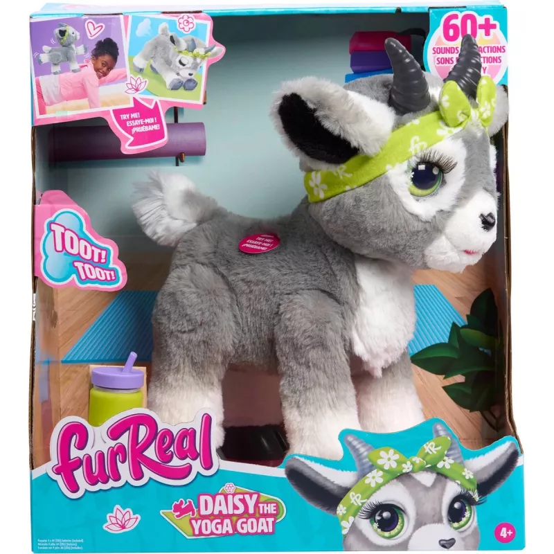 FurReal Daisy la capra dello yoga, bambino/bambina, 4 anno/i, con suono