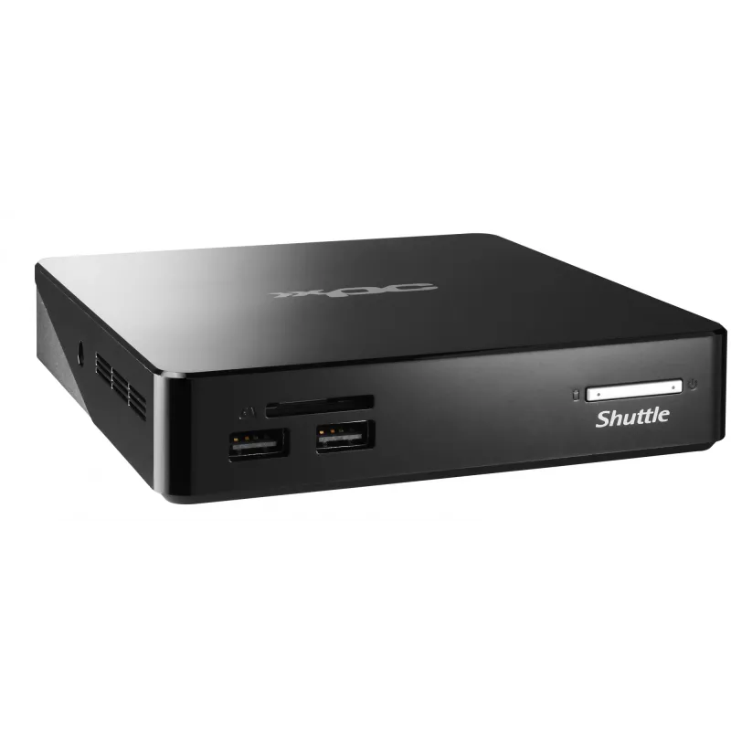 Shuttle XPC nano NS02EV2 Rockchip RK3368 2 GB DDR3L-SDRAM 16 GB eMMC Android 8.1 mini PC nettop nero