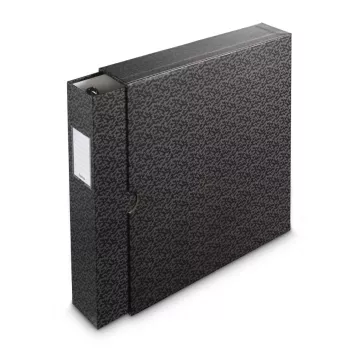 Raccoglitore ad anelli Hama 00007546 nero grigio anello a D 327 mm 309 mm