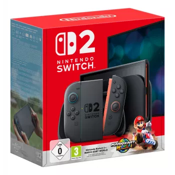 Nintendo Switch 2 + Mario Kart World console portatile 20,1 cm (7,9″) 256 GB touchscreen Wi-Fi nera