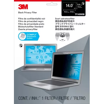 3M 7100194175 filtro privacy 39,6 cm (15,6 pollici) filtro privacy per laptop senza cornice
