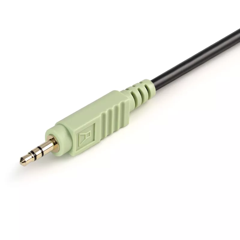 StarTech.com cavo KVM USB DVI 4-in-1 da 1,8 m con audio e microfono
