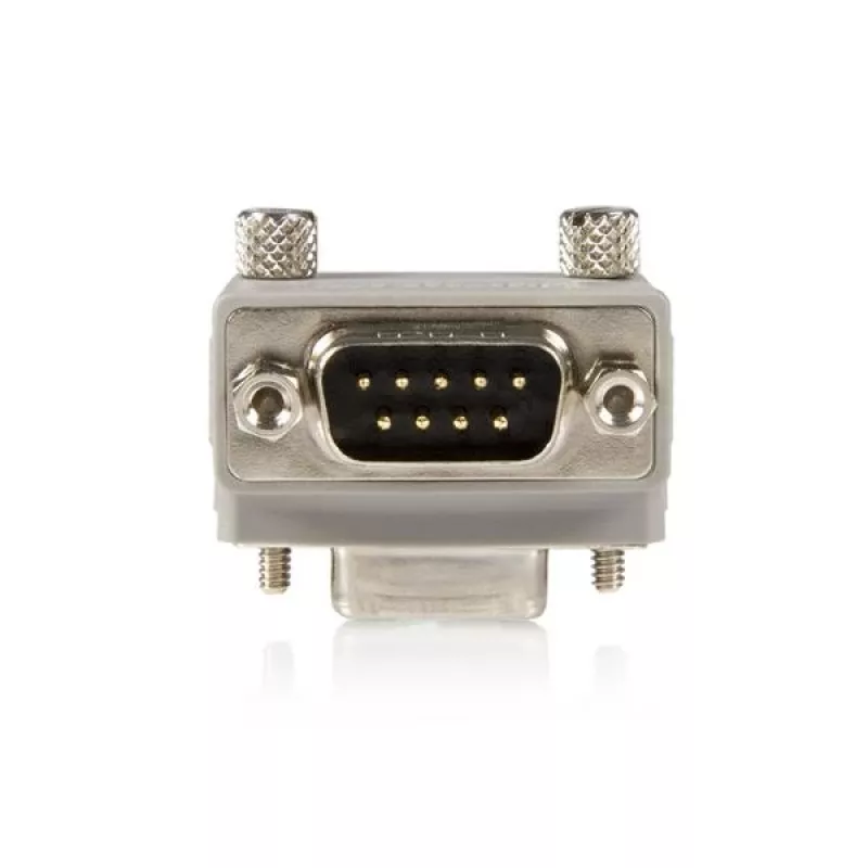 StarTech.com adattatore per cavo seriale DB9 a DB9 ad angolo retto tipo 1 – M/F