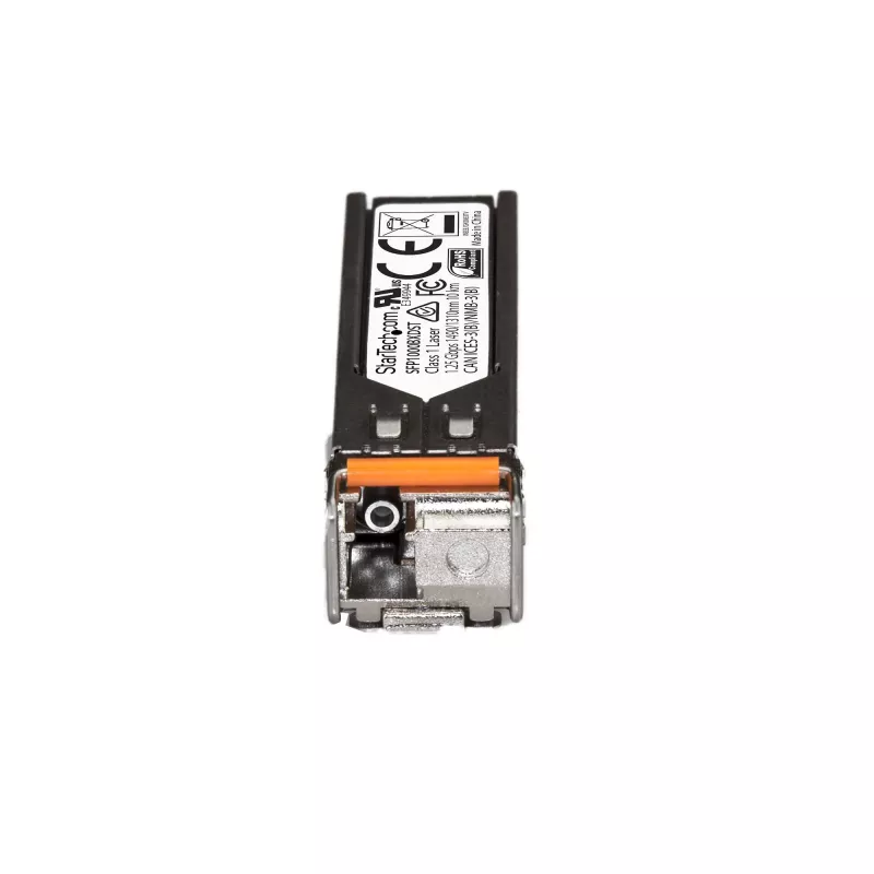 StarTech.com modulo ricetrasmettitore SFP conforme MSA – 1000BASE-BX~MSA modulo ricetrasmettitore SFP non codificato – 1000BASE-BX – 1 GbE Gigabit Ethernet BiDi fibra ottica (SMF)