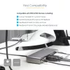 StarTech.com Thunderbolt 3 Dock – Docking station per laptop TB3 con doppio monitor 4K-6 a 60 Hz, DisplayPort, HDMI e VGA 1080p – 85 W Power Delivery e ricarica – 2x USB-A, Ethernet – Mac e Windows