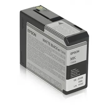 Inchiostro nero opaco Epson confezione singola T580800, nero opaco, inchiostro pigmentato, 80 ml, 1 pz.