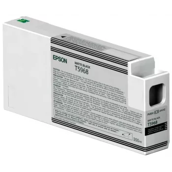 Inchiostro nero opaco Epson confezione singola T596800 UltraChrome HDR 350 ml, nero opaco, inchiostro pigmentato, 350 ml, 1 pz.