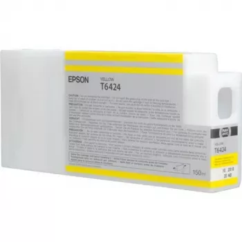 Cartuccia inchiostro Epson T6424 giallo (150 ml), giallo, inchiostro pigmentato, 150 ml, 1 pz.