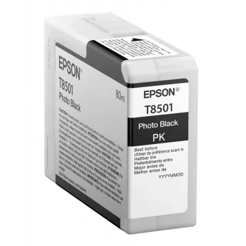 Inchiostro nero foto Epson confezione singola T850100, nero, inchiostro pigmentato, 80 ml, 1 pz.