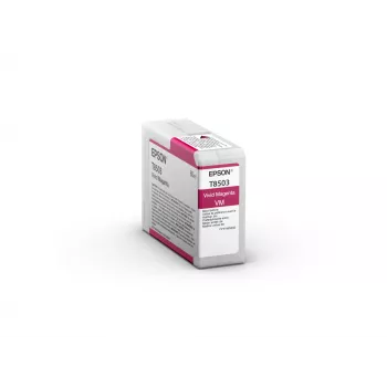 Epson confezione singola magenta T850300, Vivid Magenta, inchiostro pigmentato, 80 ml, 1 pz.