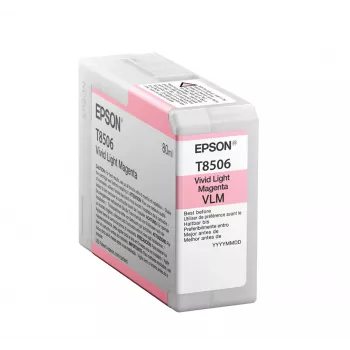 Epson confezione singola magenta chiaro T850600, magenta chiaro, inchiostro pigmentato, 80 ml, 1 pz.