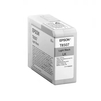 Epson confezione singola nero chiaro T850700, nero chiaro, inchiostro pigmentato, 80 ml, 1 pz.