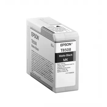 Epson confezione singola nero opaco T850800, nero opaco, inchiostro pigmentato, 80 ml, 1 pz.