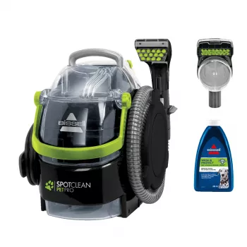 Bissell SpotClean Pet Pro pulitore per tappeti apparecchio a mano pulizia profonda nero, verde