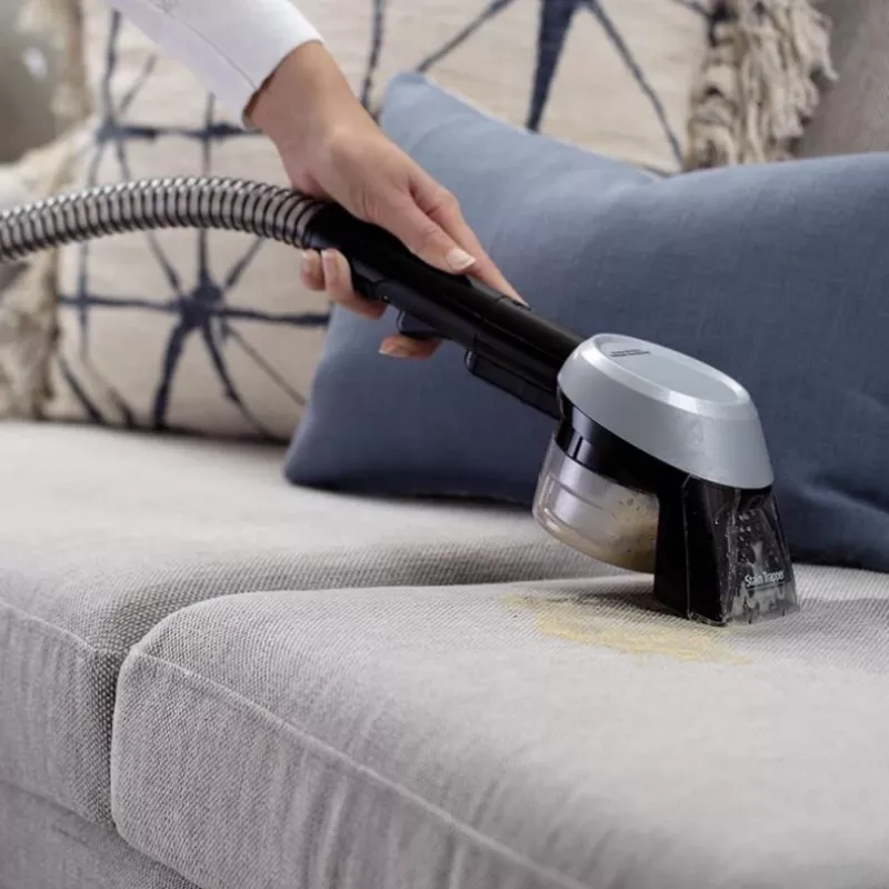 Bissell SpotClean Pet Plus macchina lavatappeti a secco e liquido nero, trasparente