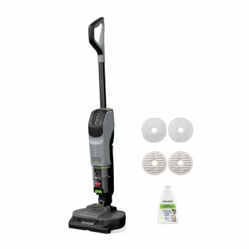 Bissell SpinWave + Vac Pet Pro scopa elettrica a bastone batteria a secco e liquido a vortice sacchetto 0,4 l nero, grigio
