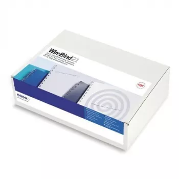GBC dorso di rilegatura WireBind 6 mm, nero, 130 fogli, A4, 169 mm, 81 mm, 100 pezzi