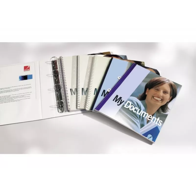 GBC striscia di rilegatura CombBind PP trasparente, trasparente, cloruro di polivinile (PVC), A4, 245 g, 100 pezzi, Egitto