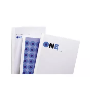 GBC copertine ThermaBind standard A4 12 mm, A4, PVC, bianco, 110 fogli, 1,2 cm, 124 mm