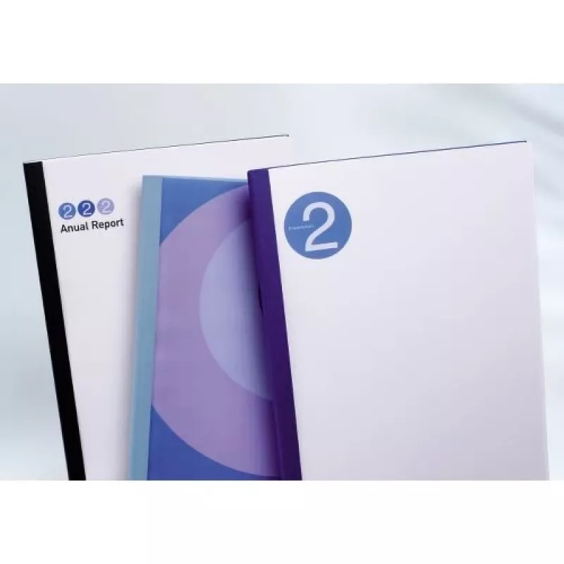 GBC copertine ThermoBind LinenWeave 1,5 mm blu (100), A4, PVC, blu, 15 fogli, 100 pz.