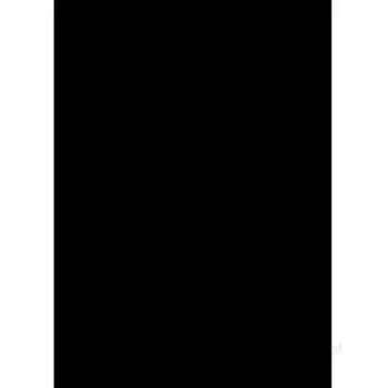 GBC copertina di rilegatura Poly Opaque A4 300 micron, A4, cloruro di polivinile (PVC), nero, opaco, 0,3 mm, 25 pz.