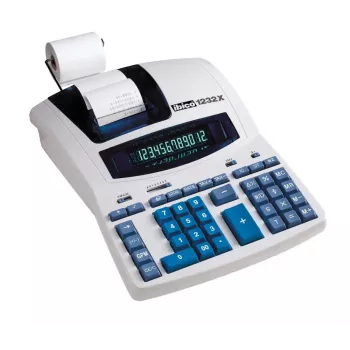 Rexel Calcolatrice da tavolo con stampa Ibico 1232X Professional 12 cifre, 290 mm, 375 mm, 375 mm
