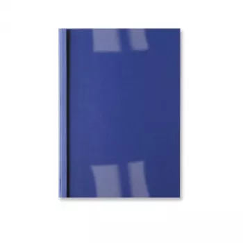 GBC Cartella termica effetto pelle A4 1,5 mm, A4, cartoncino, blu, trasparente, opaca, 15 fogli, 1,5 mm