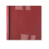 GBC Copertine ThermaBind LeatherGrain 1,5 mm rosso (100), A4, PVC, rosso, trasparente, opaca, 15 fogli, 1,5 mm