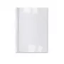 GBC Cartelle ThermoBind LeatherGrain 3 mm bianco (100), A4, PVC, trasparente, bianco, opaca, 30 fogli, 3 mm