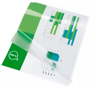 GBC Pellicola plastificazione A7 125 micron, lucida, trasparente, A7, 105 mm, 74 mm, 100 pz.