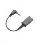 POLY Cavo da 2,5 mm a QD dorato, 0,45 m, costruzione robusta