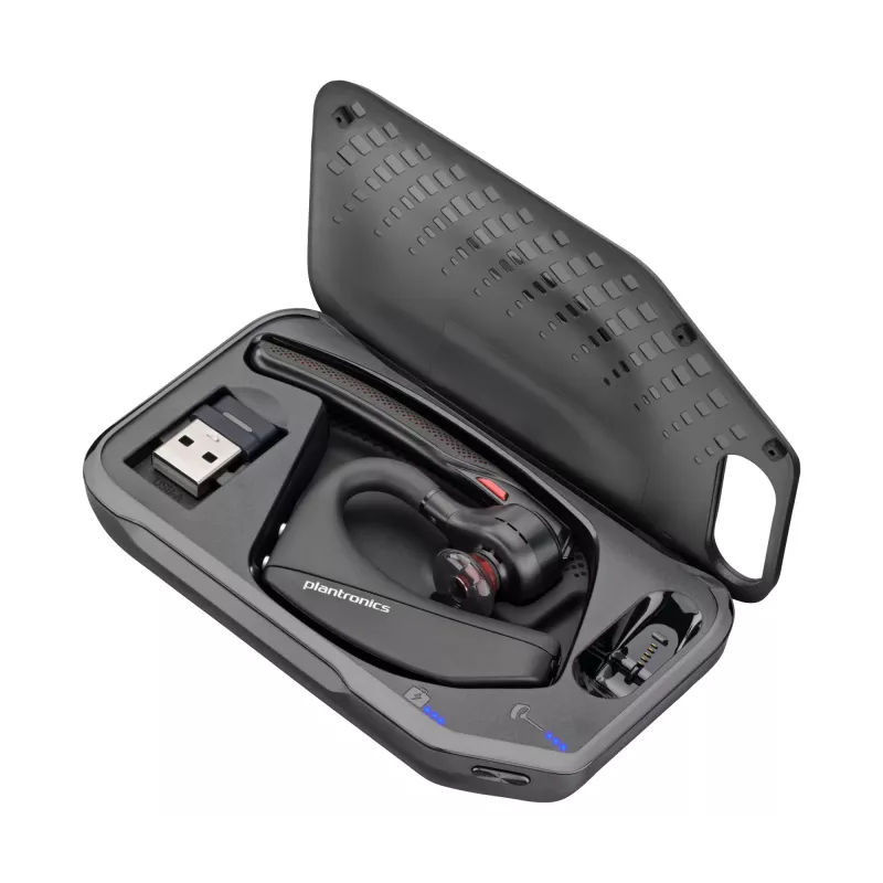 HP Poly Voyager 5200 UC cuffie USB-A + dongle BT600 TAA