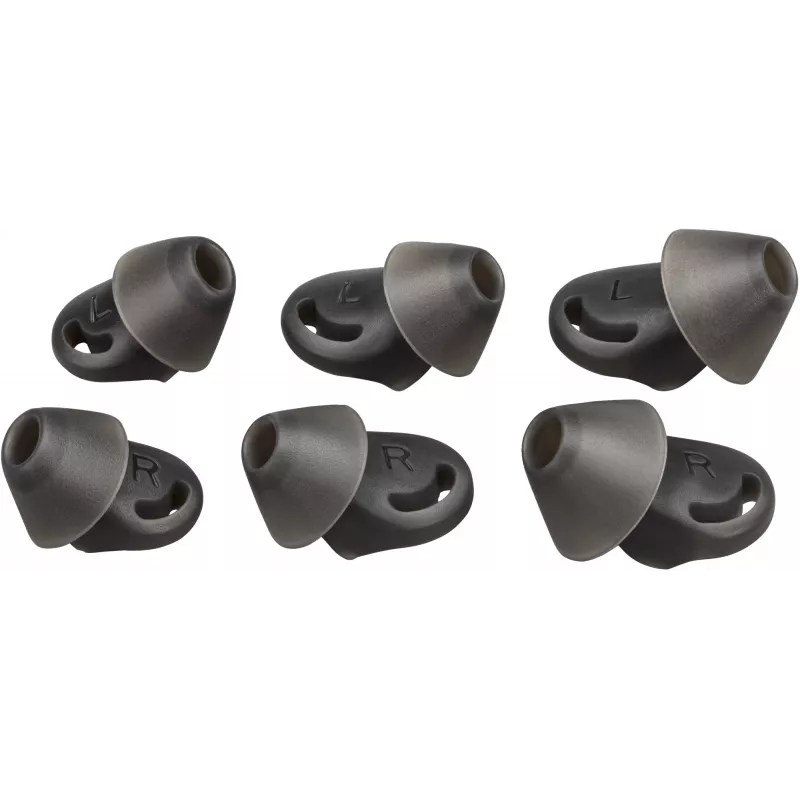 Set cuscinetti/anelli POLY Voyager 6200 Medium Eartips nero