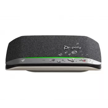 HP Poly Sync 20 speakerphone USB-A, PC, argento, 0,715 m, IP64, Windows 10, Windows 11, MacOS