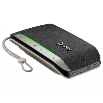 HP Poly Sync 20 speakerphone USB-A, PC, argento, 0,715 m, IP64, Windows 10, Windows 11, MacOS