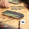 HP Poly Sync 40+ speakerphone USB-A USB-C certificato Microsoft Teams + adattatore BT700 USB-A