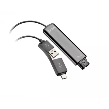 HP Poly DA75 adattatore USB a QD nero TAA