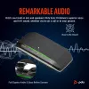 HP Poly Sync 10 speakerphone certificato Microsoft Teams, PC, argento, 0,715 m, IP64, Windows 10, Windows 11, MacOS