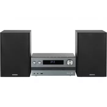 Kenwood M-918DAB-H sistema audio domestico microsistema audio 10 W alluminio, nero
